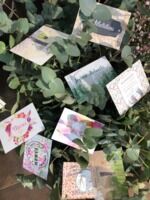 Avec une carte pour votre message