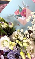 Bouquet tendresse et sa carte message