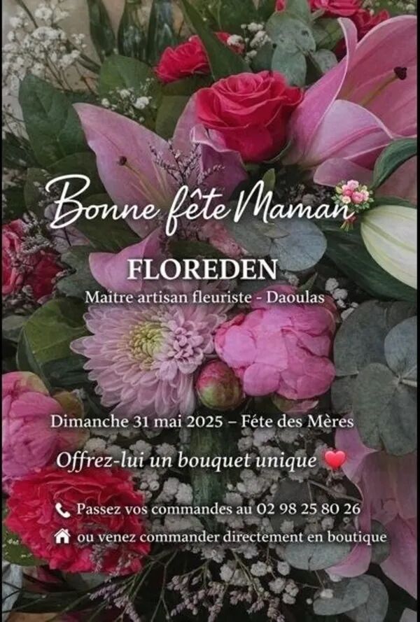 🌸Dimanche 31 mai 2026 - Fête des mères 🌸
