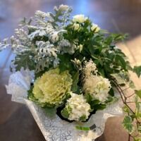 La coupe de plantes et son ruban message